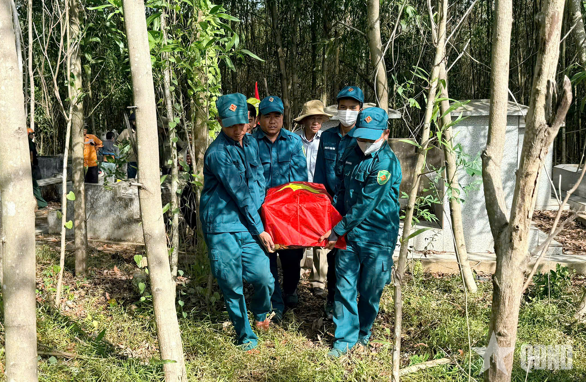 Quảng Ngãi Truy điệu và an táng hài cốt 3 liệt sĩ